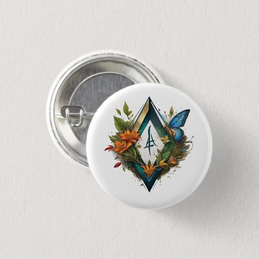 森の歌2 缶バッジ (正面&裏面)