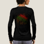 森の残り火の輝き トライブレンドＴシャツ (背面)