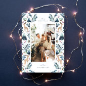 森の水彩トナカイの写真 シーズンカード