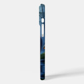 森の水辺に立つ黒熊 Case-Mate iPhoneケース (裏面 / 左)