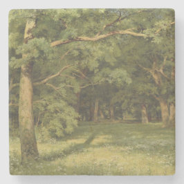 森の浄化（森林景観のシーン） ストーンコースター