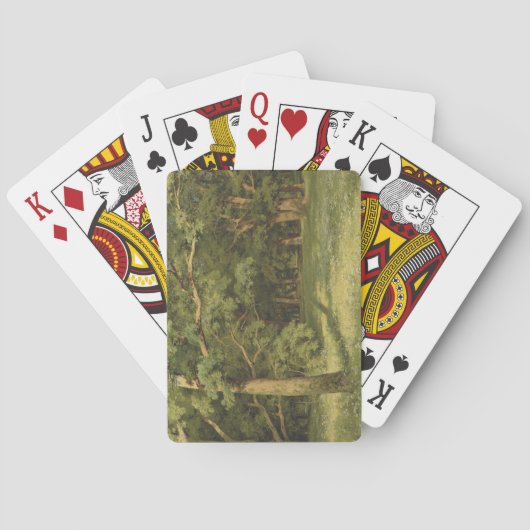 森の浄化（森林景観のシーン） トランプ (裏面)