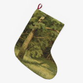 森の浄化（森林景観のシーン） ラージクリスマスストッキング (正面 (吊り時))