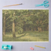 森の浄化（森林景観のシーン） 薄葉紙 (クラフト)