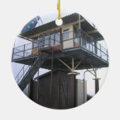 森の湖 セラミックオーナメント (裏面)