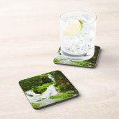 『森の滝夏の抽象芸術』 コースター (右側)