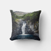 森の滝 クッション (正面)