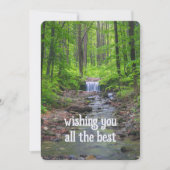 森の滝 シーズンカード (正面)