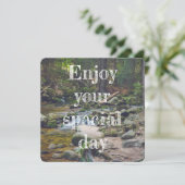 森の滝 シーズンカード (スタンド正面)