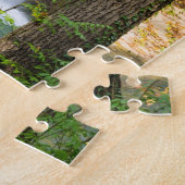 森の滝 ジグソーパズル (側面)