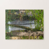 森の滝 ジグソーパズル (横)