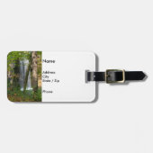 森の滝 ラゲッジタグ (正面横)