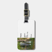 森の滝 ラゲッジタグ (正面縦)