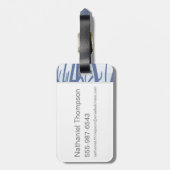 森の漫画ハリー、Ron、及びHermioneの飛行 ラゲッジタグ (裏面縦)