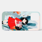 森の漫画美術少女 Case-Mate iPhoneケース (裏面 (横))