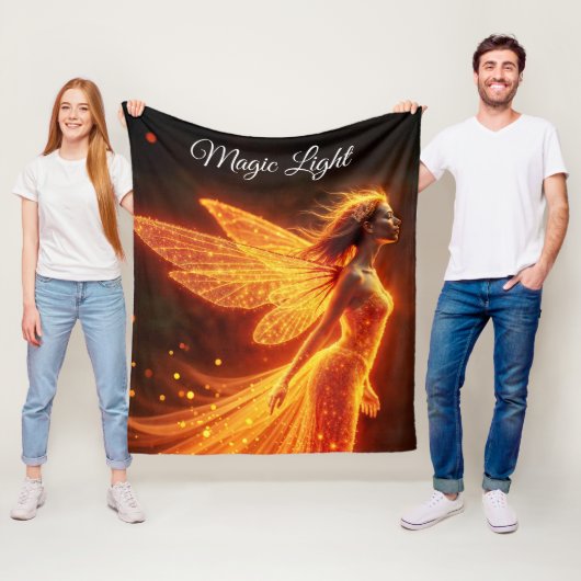 森の火モダン生き物がカラフルを飛ぶ フリースブランケット (インサイチュ)