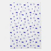 森の熊 キッチンタオル (縦)