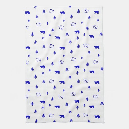森の熊 キッチンタオル (縦)