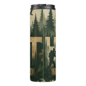 森の狩り、荒野を追跡 タンブラー (裏面)