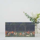 森の狩り（Paolo Uccello著） カード (スタンド正面)