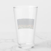 森の狩り（Paolo Uccello著） タンブラーグラス (裏面)