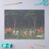 森の狩り（Paolo Uccello著） 薄葉紙 (クラフト)