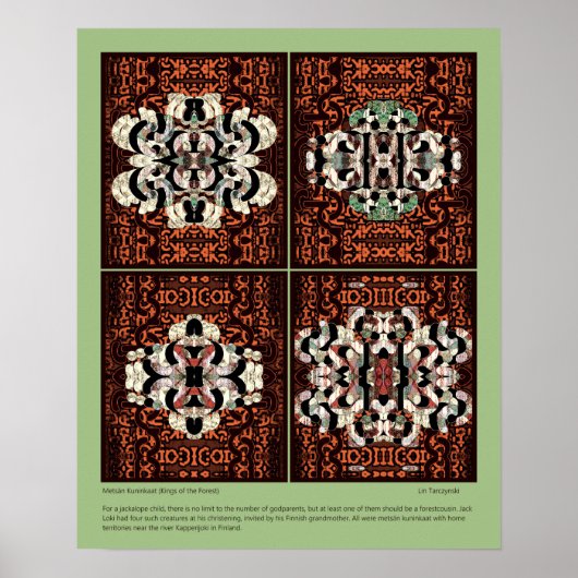 森の王たち（メスタン・クニカート） ポスター (正面)