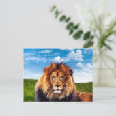 森の王ライオン シーズンポストカード (スタンド正面)