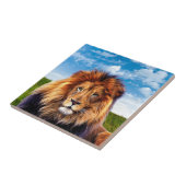 森の王ライオン タイル (側面)