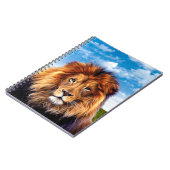 森の王ライオン ノートブック (左側)