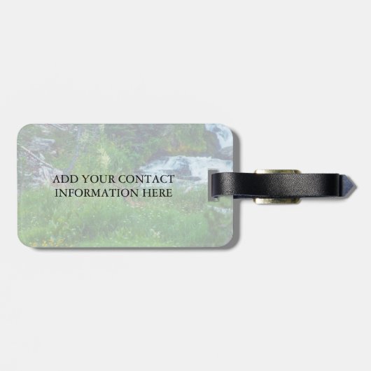 森の王子 ラゲッジタグ (裏面横)