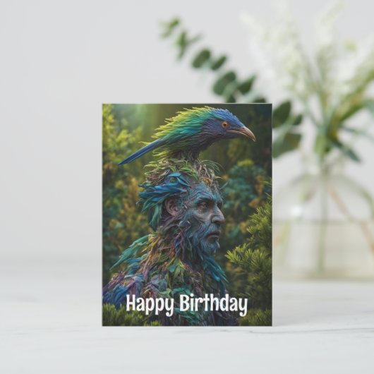 森の男 ポストカード (スタンド正面)