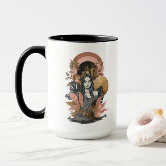 森の皇后 マグカップ (ドーナツ付き)