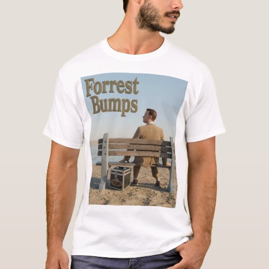 森の盛り上がりTシャツ Tシャツ (正面)