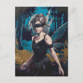 森の盲目の妖精 ポストカード (正面)