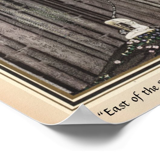 森の真ん中に一人でケイ・ニールセン ポスター (角)