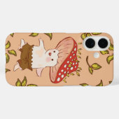 森の真菌の友人かわいいキノコ妖精 Case-Mate iPhoneケース (裏面 (横))