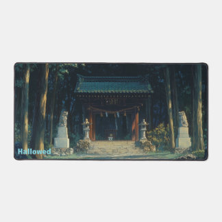 森の神社 セレニティ デスクマット