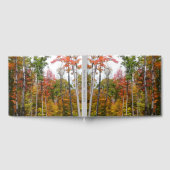 森の秋の写真カラフル秋 ゲストブック (全面)