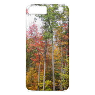 森の秋の写真カラフル秋 iPhone 8 PLUS/7 PLUSケース