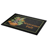 森の秋の収穫のエルフ カッティングボード (角)