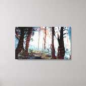森の秋 キャンバスプリント (正面)