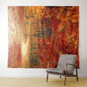 森の秋 タペストリー (インサイチュ(横))