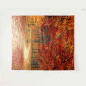 森の秋 タペストリー (正面(横))