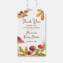 森の秋, 紅葉の森, キノコのベビーシャワー