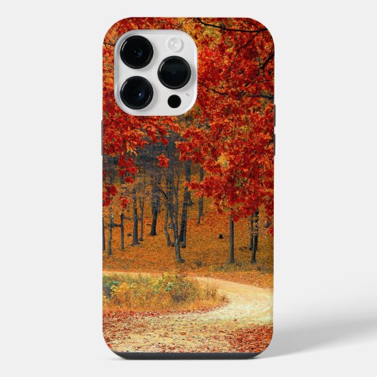 森の秋 iPhoneケース (裏面)