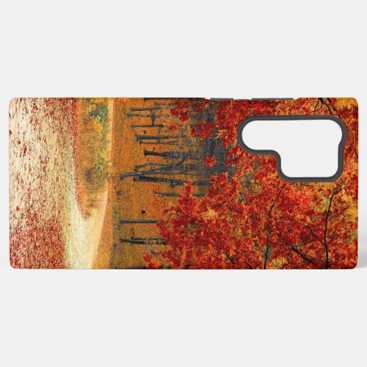 森の秋 SAMSUNG GALAXYケース (裏面横)