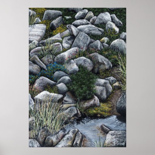 森の秘密の場所 ポスター (正面)