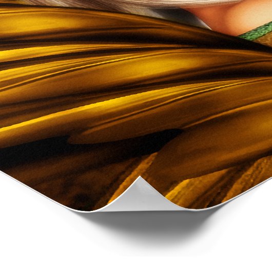 森の秘密の妖精の寺 ポスター (角)