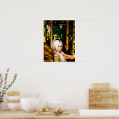 森の秘密の妖精の寺 ポスター (キッチン)